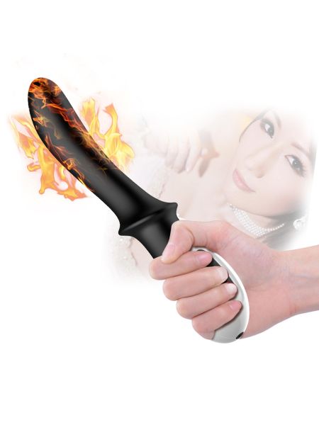 Wibrator-Silicone Prostate / G-spot Massager USB 10 Function / Heating - 9