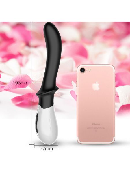Wibrator-Silicone Prostate / G-spot Massager USB 10 Function / Heating - 14
