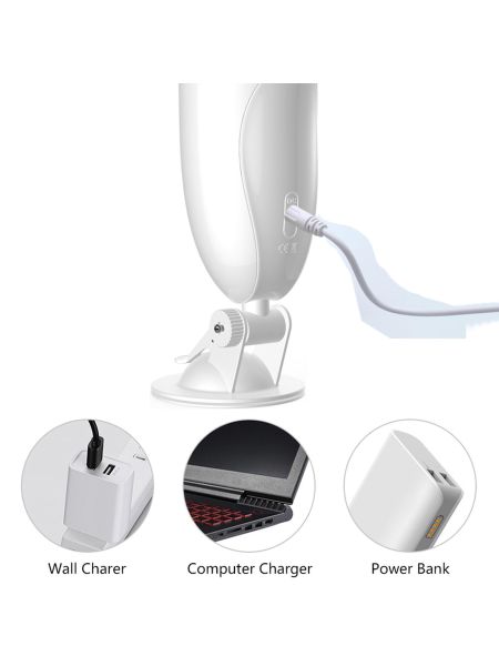 Masturbator-Vibrating Masturbation Cup USB 7 + Interactive Function / Talk Mode - 10