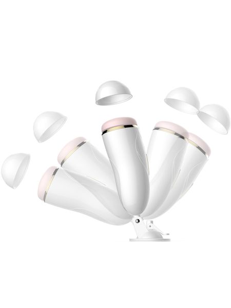 Masturbator-Vibrating Masturbation Cup USB 7 + Interactive Function / Talk Mode - 11