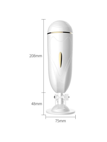 Masturbator-Vibrating Masturbation Cup USB 7 + Interactive Function / Talk Mode - 12