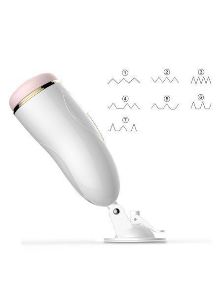 Masturbator-Vibrating Masturbation Cup USB 7 + Interactive Function / Talk Mode - 14