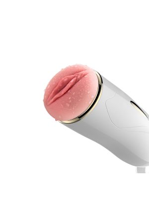 Masturbator-Vibrating Masturbation Cup USB 7 + Interactive Function / Talk Mode - image 2
