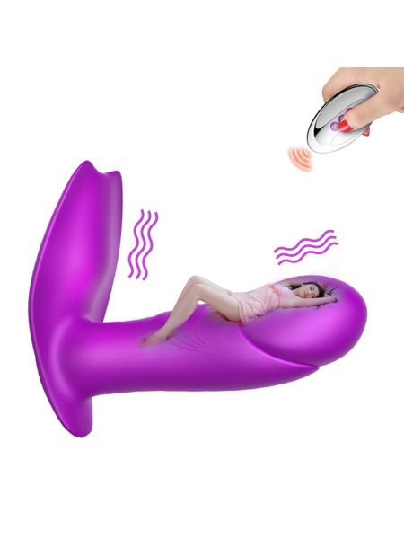 Stymulator - B - Series - Silicone Panty Vibrator USB 7 Function / Heating / Impact function - 3