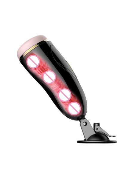 Masturbator-Vibrating Masturbation Cup USB 7 + Interactive Function / Talk Mode - 10