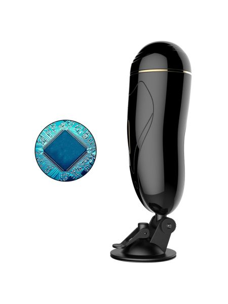 Masturbator-Vibrating Masturbation Cup USB 7 + Interactive Function / Talk Mode - 11