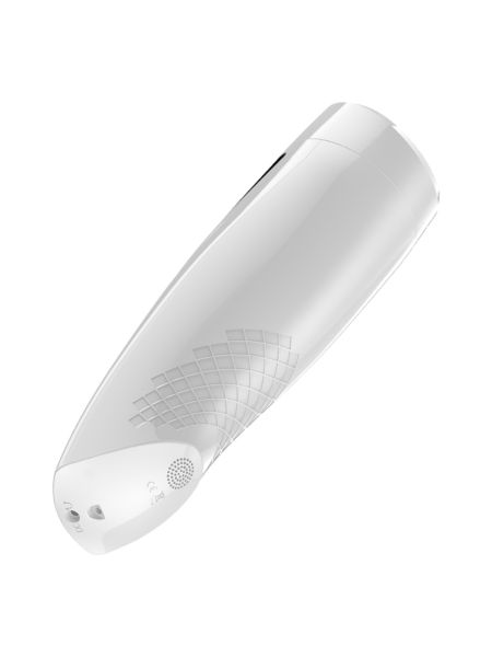 Masturbator-Vibrating, Rotating and Flashing Masturbation USB 10+10 Function / Talk Mode - 4