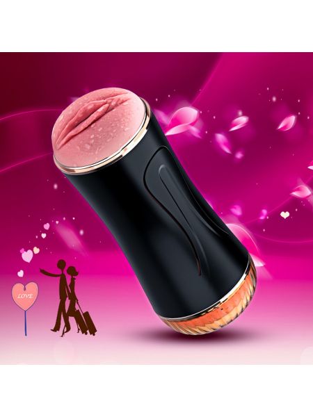Masturbator-Vibrating Masturbation Cup USB 10 function + Interactive Function / Double Ends - 4