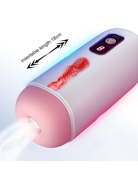 Masturbator- USB Rechargeable, 8 vibration functions - 4