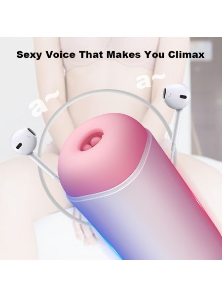 Masturbator- USB Rechargeable, 8 vibration functions - 7