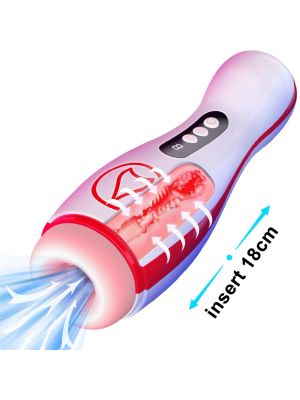 Masturbator - Vibrating  Masturbation Cup , 7 Suction Power, 7 Vibration Setting - image 2