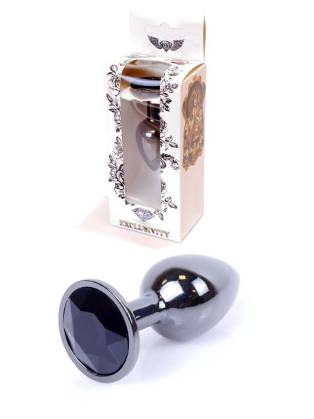 Plug-Jewellery Dark Silver PLUG- Black - 8