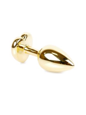 Plug-Jewellery Gold  Heart PLUG- Red - image 2