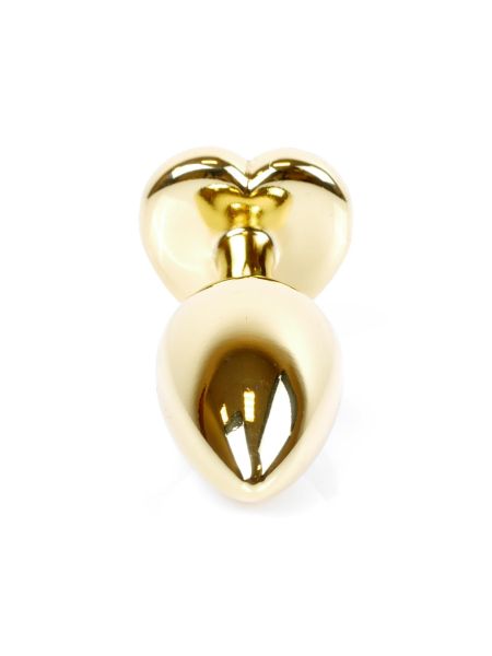 Plug-Jewellery Gold  Heart PLUG- Green - 4