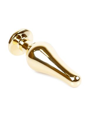 Plug-Jewellery Gold BUTT PLUG- Dark Blue - image 2