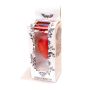 Plug-Jewellery Red Silicon PLUG Medium- Blue Diamond - 10