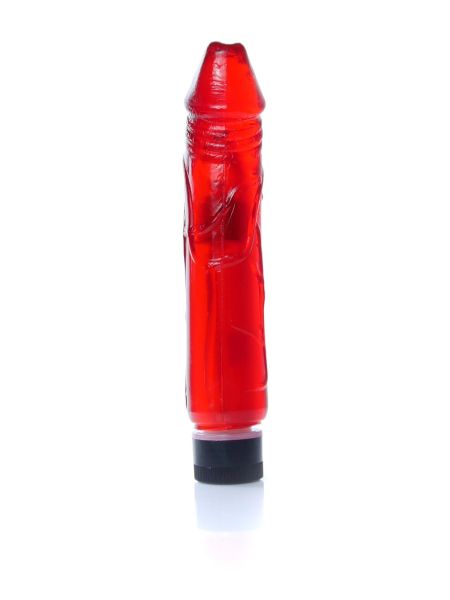 Wibrator-Juicy Jelly - Multispeed Red - 2