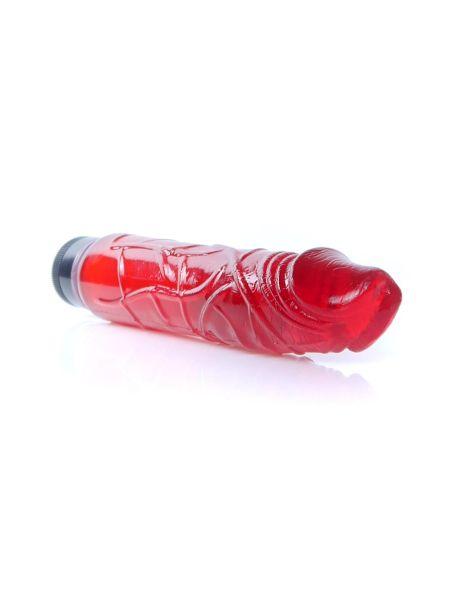 Wibrator-Juicy Jelly - Multispeed Red - 4
