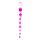 Plug/kulki-Jelly Anal 10 Beads Pink