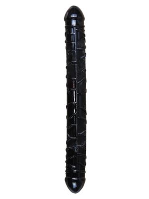 Dildo-Flexible Double Dong - Black