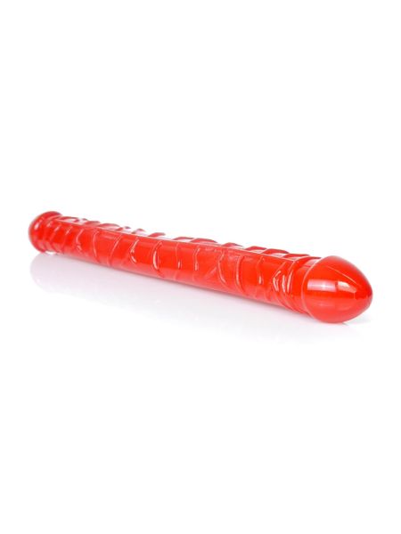 Dildo-Flexible Double Dong - Red - 2