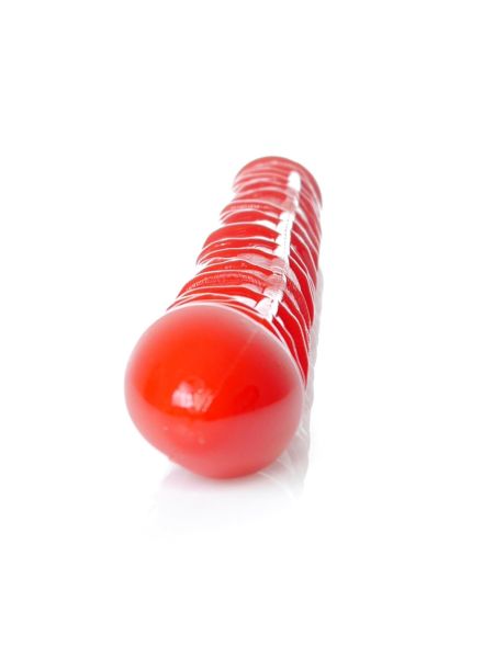 Dildo-Flexible Double Dong - Red - 3