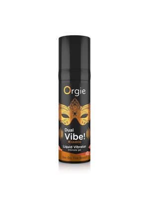 DUAL VIBE! SEX ON THE BEACH KISSABLE LIQUID VIBRATOR - 15 ML - image 2