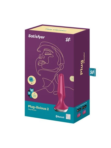 Plug - Vibrator ilicious 2 Berry - 5