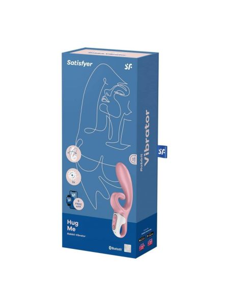 Wibrator-Hug Me Connect App (Pink) - 6