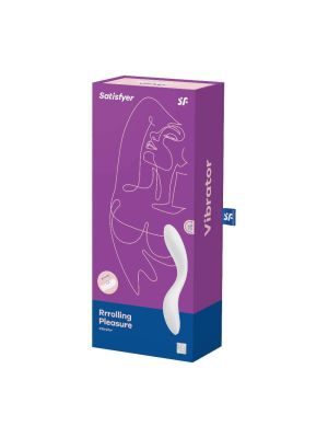Wibrator-Rrrolling Pleasure (White)