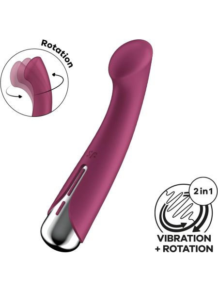 Satisfyer Spinning G-Spot 1 Red - 2