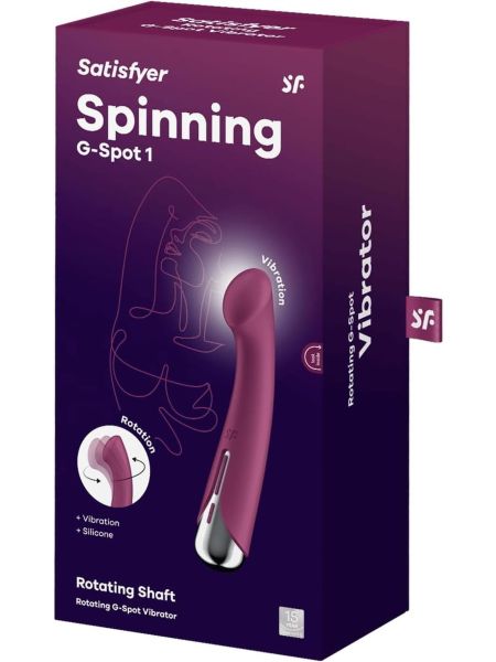 Satisfyer Spinning G-Spot 1 Red - 4