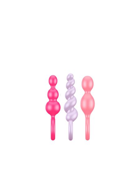 Zestaw-Satisfyer Plugs colored (set of 3) - 3