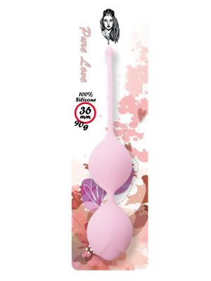 Silicone Kegel Balls 36mm 90g Light Pink - B - Series - image 2
