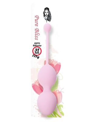 Silicone Kegel Balls 32mm 125g Pink - B - Series - image 2