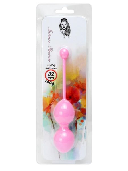 Silicone Kegel Balls 32mm 165g Pink - B - Series - 3