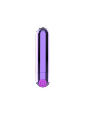 Power Bullet USB 10 functions Glossy Purple