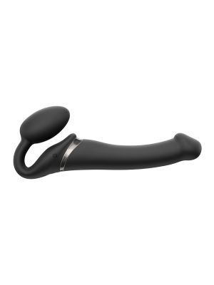 VIBRATING STRAP-ON - M - BLACK