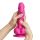 SLIDING SKIN REALISTIC DILDO FUCHSIA L