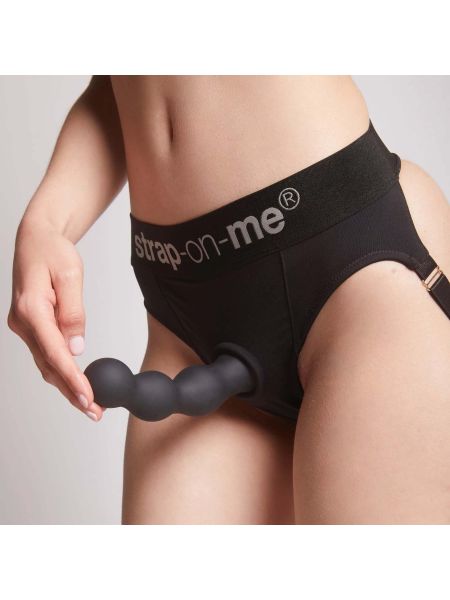 DILDO PLUG BALLS NOIR - XXL