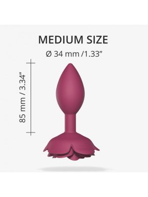 OPEN ROSES M SIZE - PLUM STAR - image 2