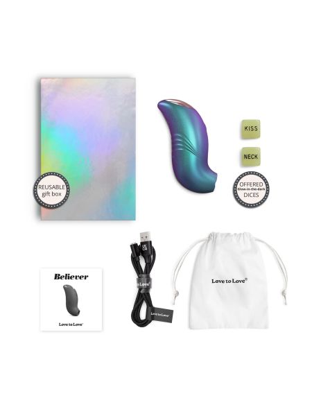 BELIEVER - IRIDESCENT TURQUOISE - 5