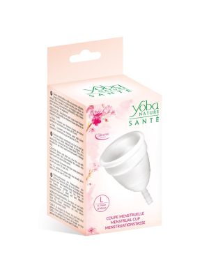 MENSTRUAL CUP WHITE L (Size: T2) - image 2