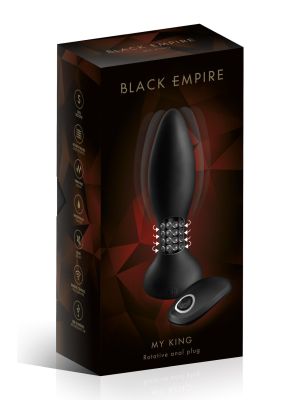 ANAL PLUG ANAL PLUG VIB MYKING BLACK (Size: T3) - image 2
