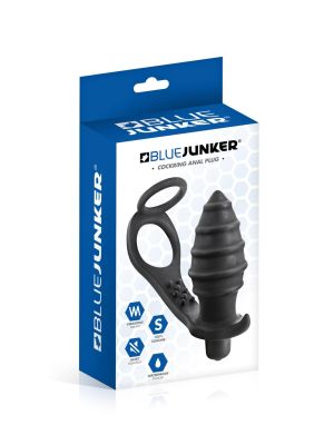 PROSTATE STIMULATOR COCKRING PLUG AP071 BLACK - image 2