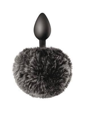 BLACK POMPOM ANAL PLUG