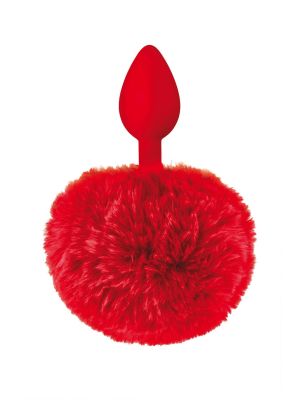 RED POMPOM ANAL PLUG