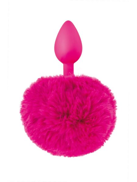 POMPOM FUCHSIA ANAL PLUG