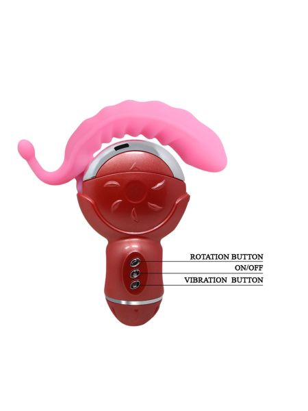 BAILE- ROLLING FUN II, 12 vibration functions 6 rotation functions Bendable - 7