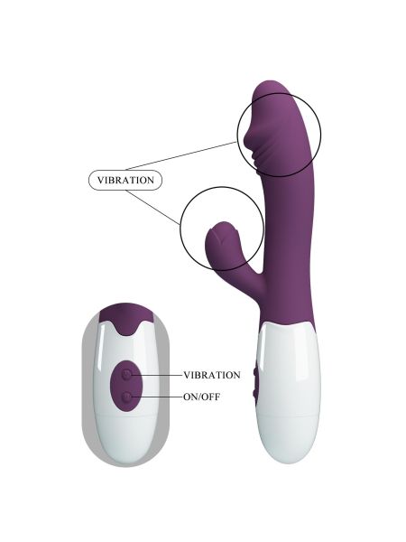 PRETTY LOVE - Snappy dark purple, 30 vibration functions - 6